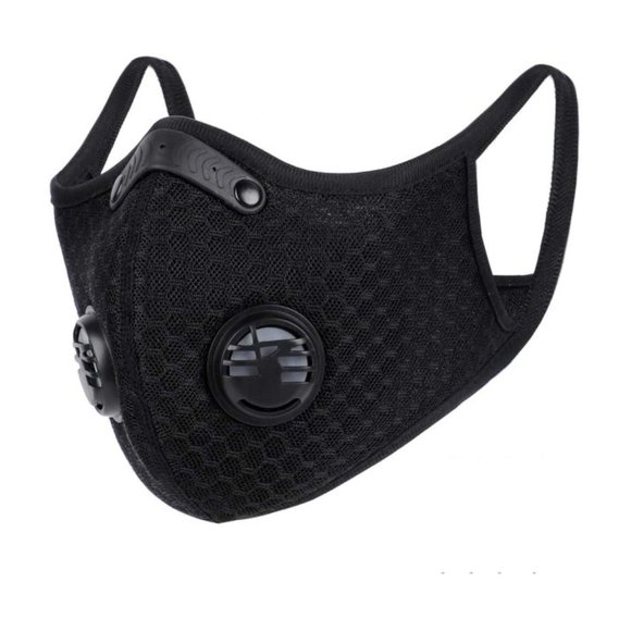 Unisex Reusable Sports Face Mask With Filter - Picture 11 of 13